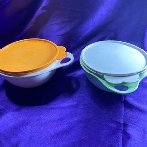 📌 Tupperware Thatsa  Mixing Bowls Thumb Hole-Seal